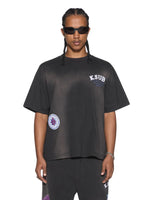 Ksubi - Genesis Ekcess Ss Tee & Trak Short Set - Charcoal Fade