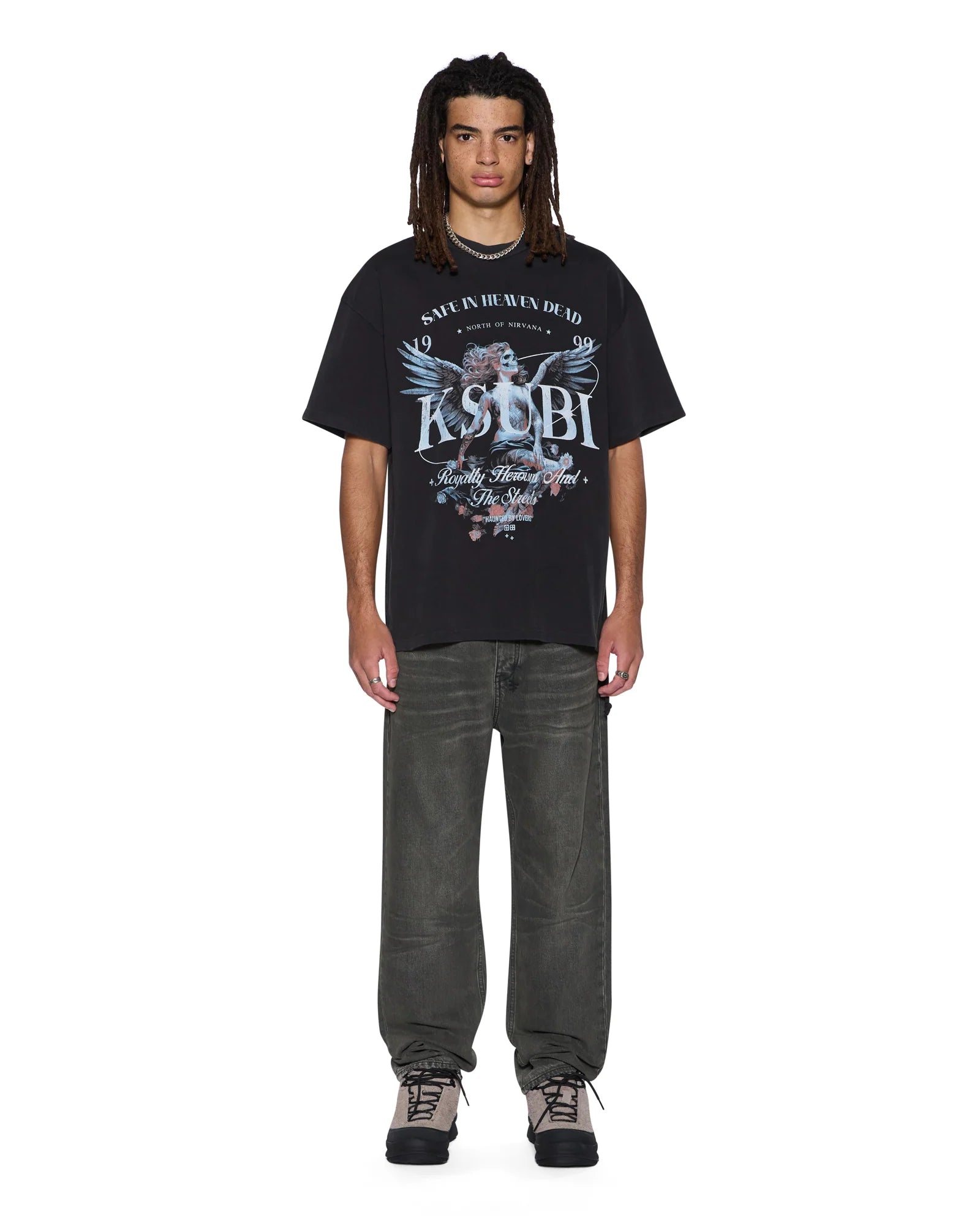 Ksubi - Spirit Ekcess Ss Tee - Acid Black KSUBI