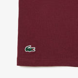 Lacoste Men's SPORT Cotton Jersey T-Shirt - Bordeaux Yup - BLVD