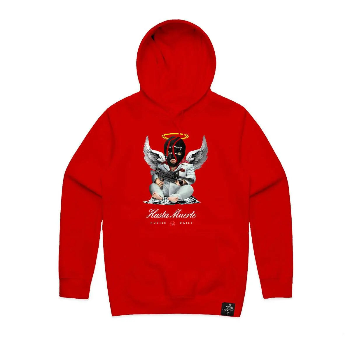 Hasta TM Baby Hoodie - Red - BLVD