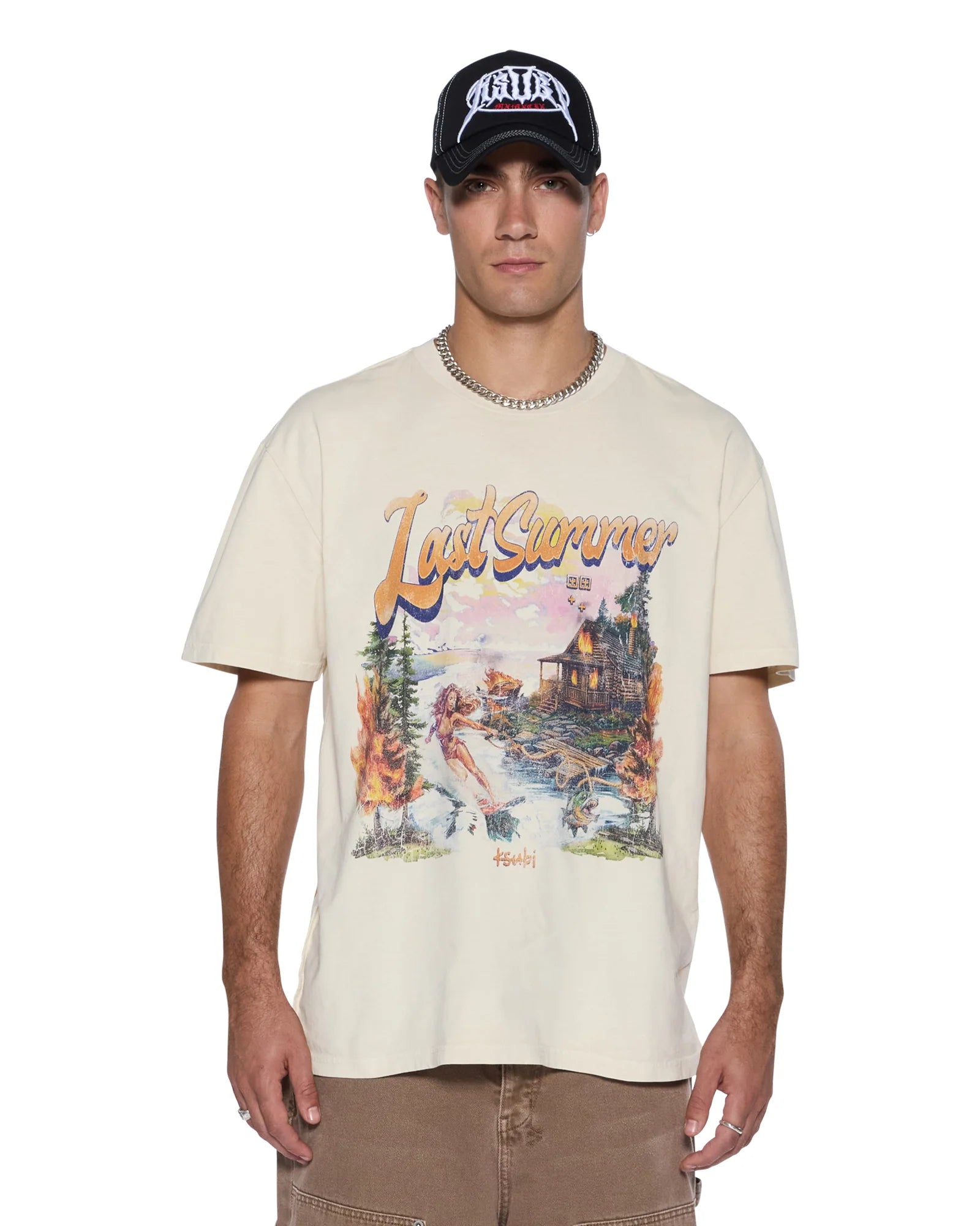 Ksubi - Last Summer Biggie Ss Tee - Desert KSUBI