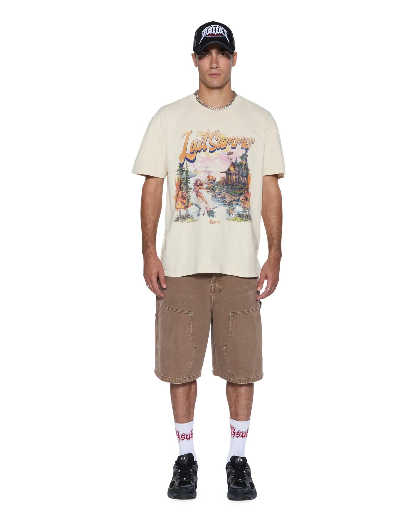 Ksubi - Last Summer Biggie Ss Tee - Desert KSUBI