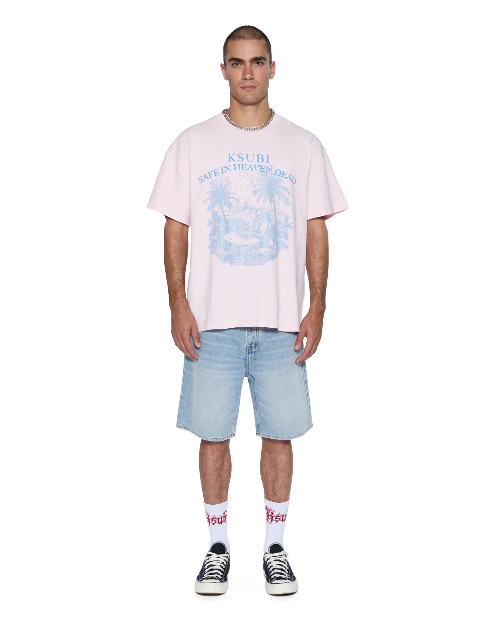 Ksubi Men's - anti k short siberia - Stone Wash KSUBI