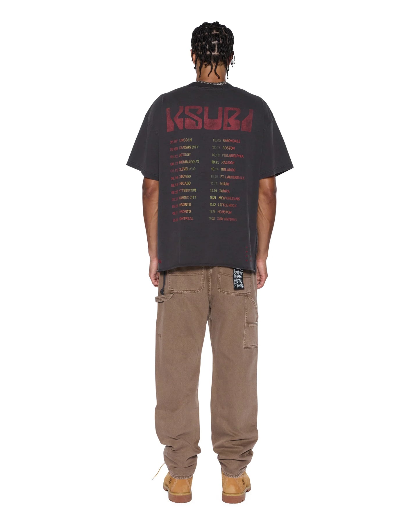 Ksubi -  Venom Ekcess Ss Tee - Faded Black