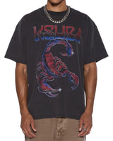 Ksubi -  Venom Ekcess Ss Tee - Faded Black KSUBI