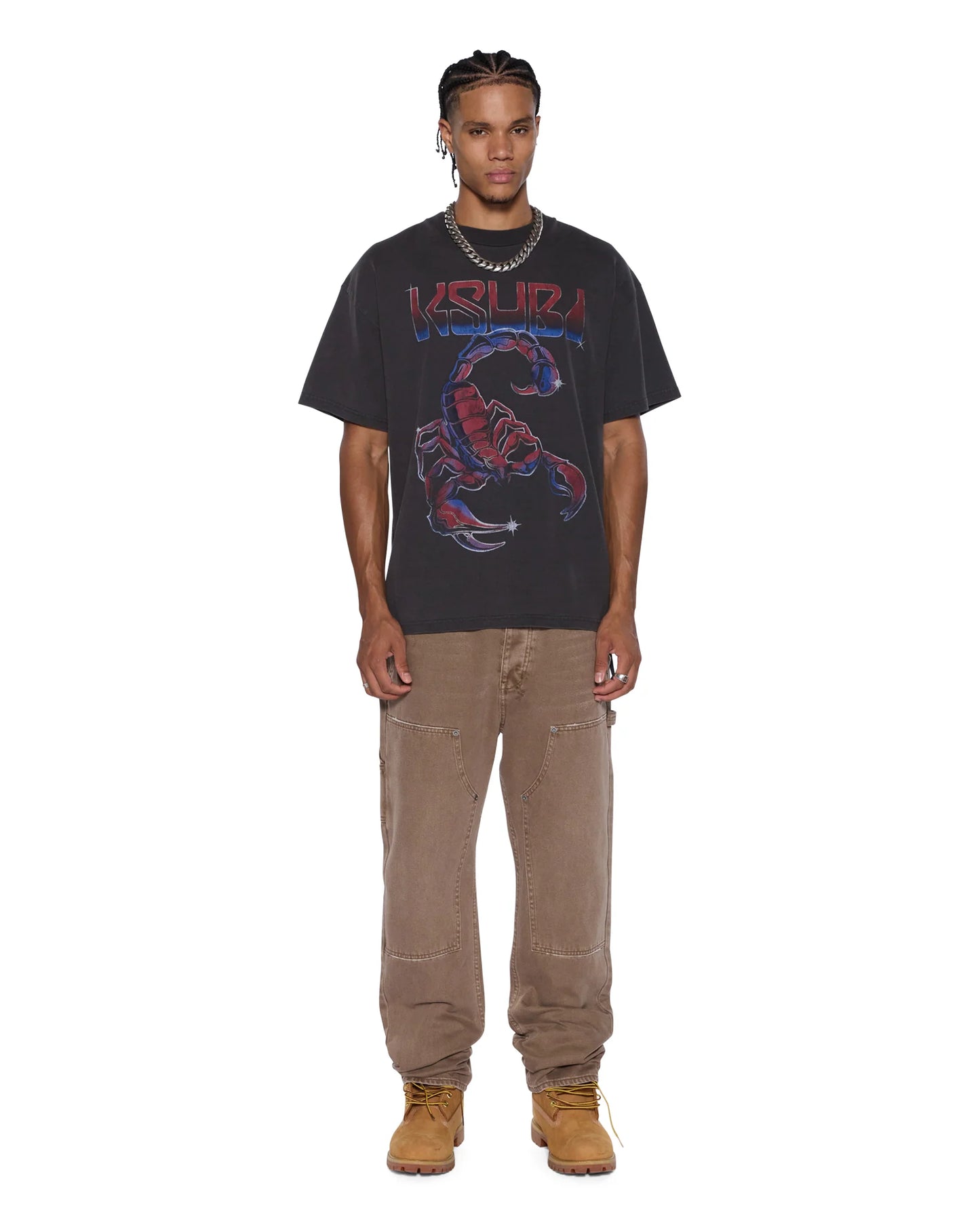 Ksubi -  Venom Ekcess Ss Tee - Faded Black