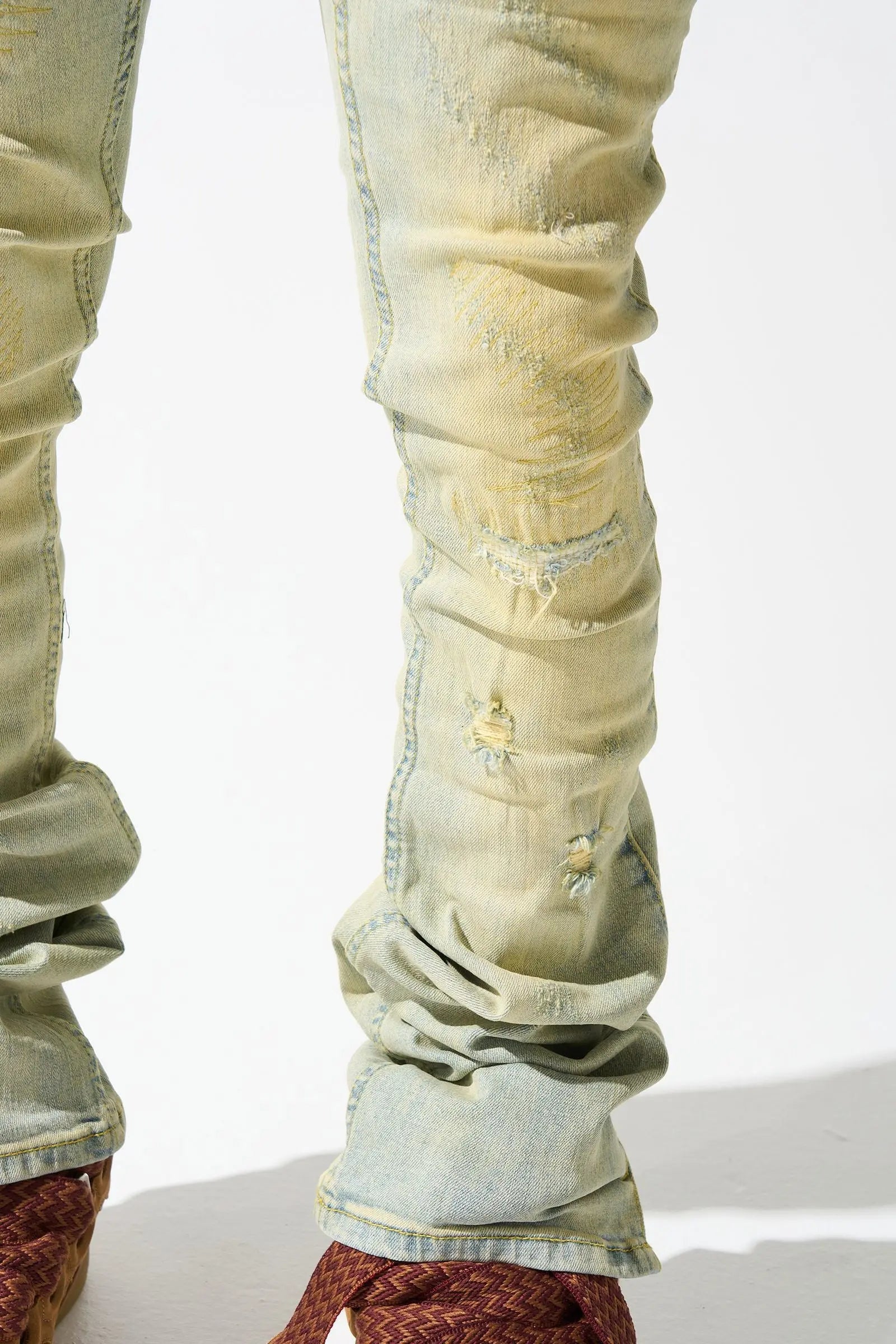 Serenede "TIERRA" Stacked Jeans - Earth - BLVD