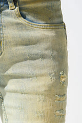 Serenede "TIERRA" Stacked Jeans - Earth - BLVD
