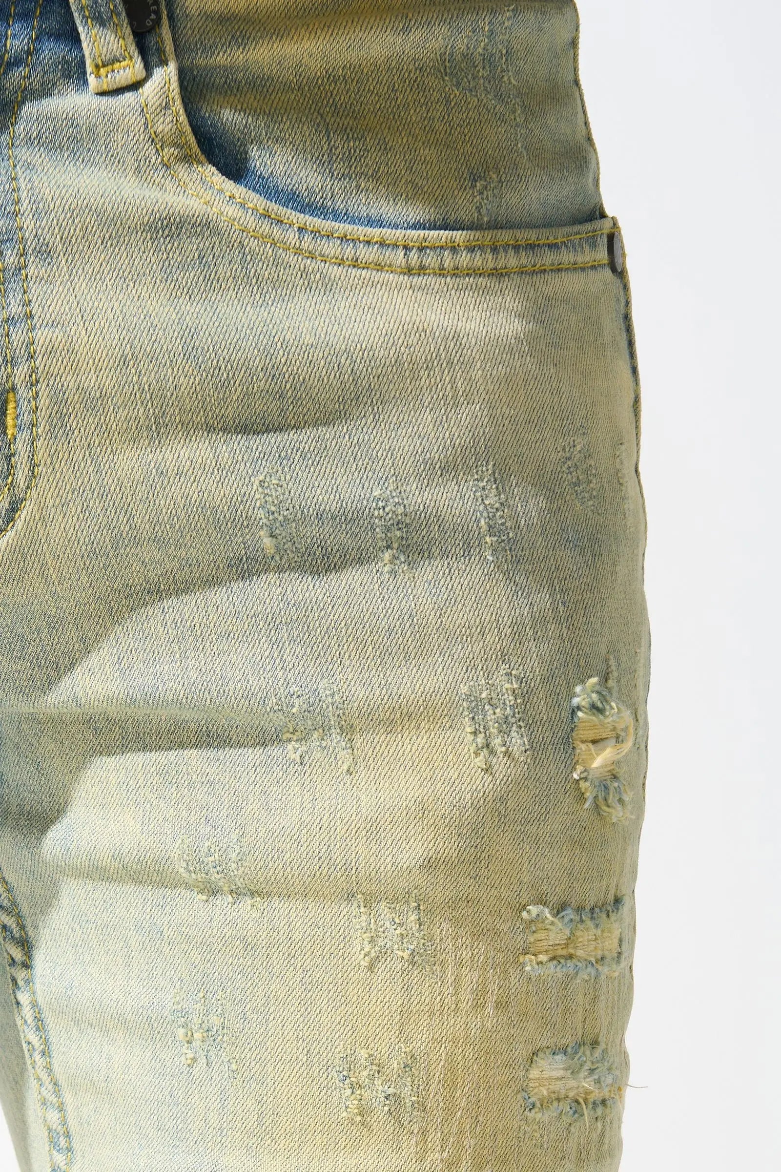 Serenede "TIERRA" Stacked Jeans - Earth - BLVD