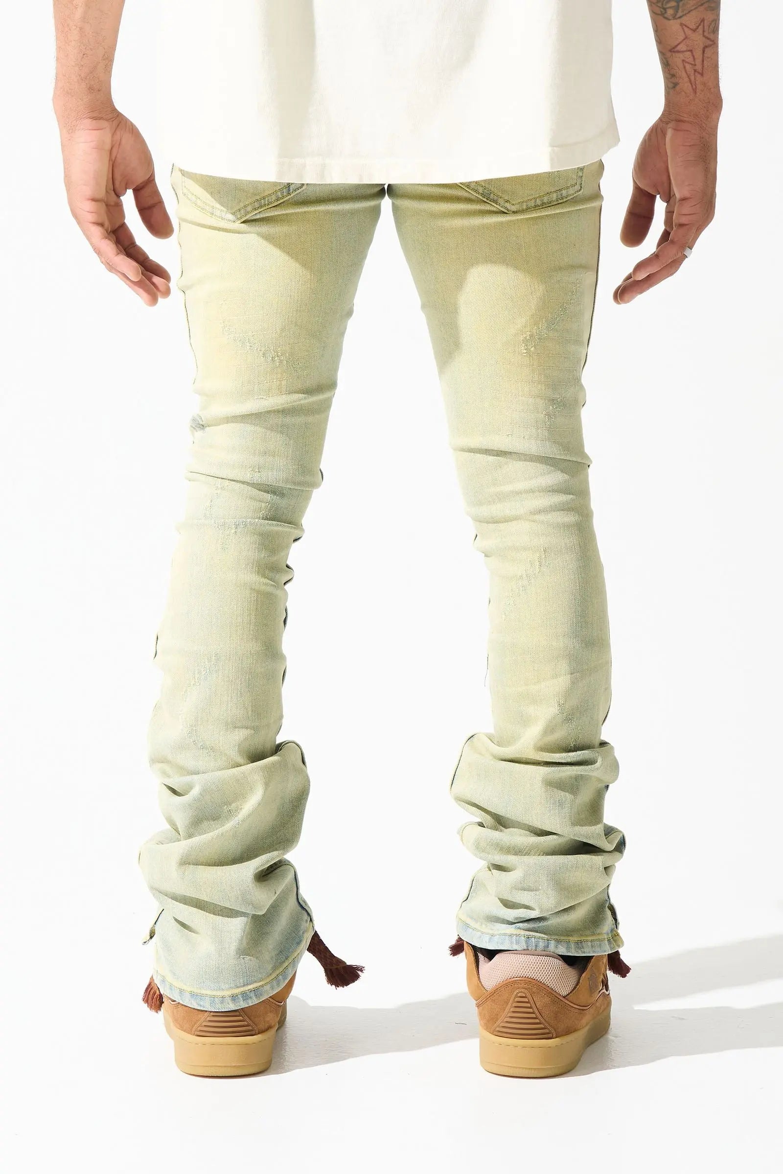 Serenede "TIERRA" Stacked Jeans - Earth - BLVD