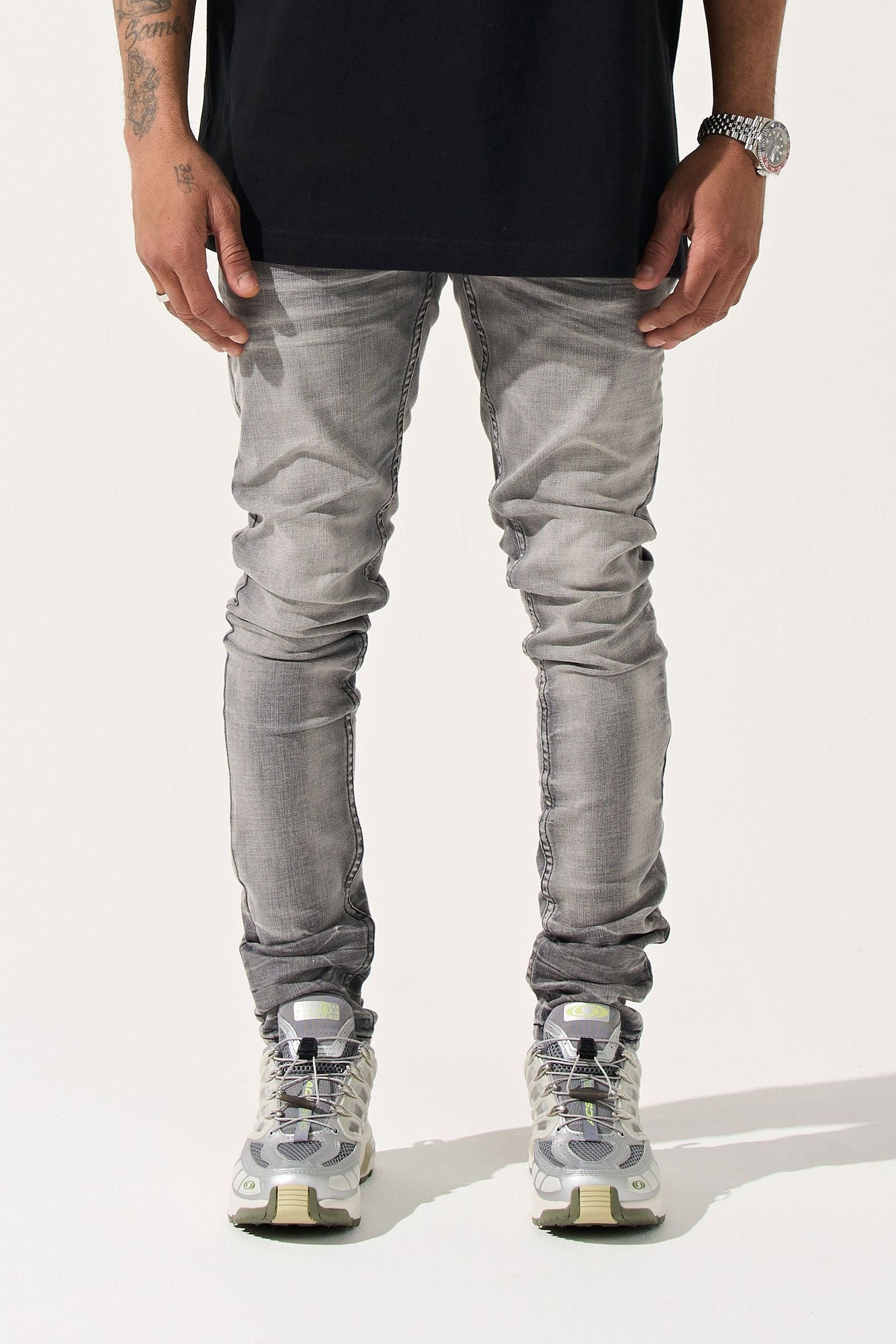 Serenede ''Titan' Jeans - Grey – BLVD