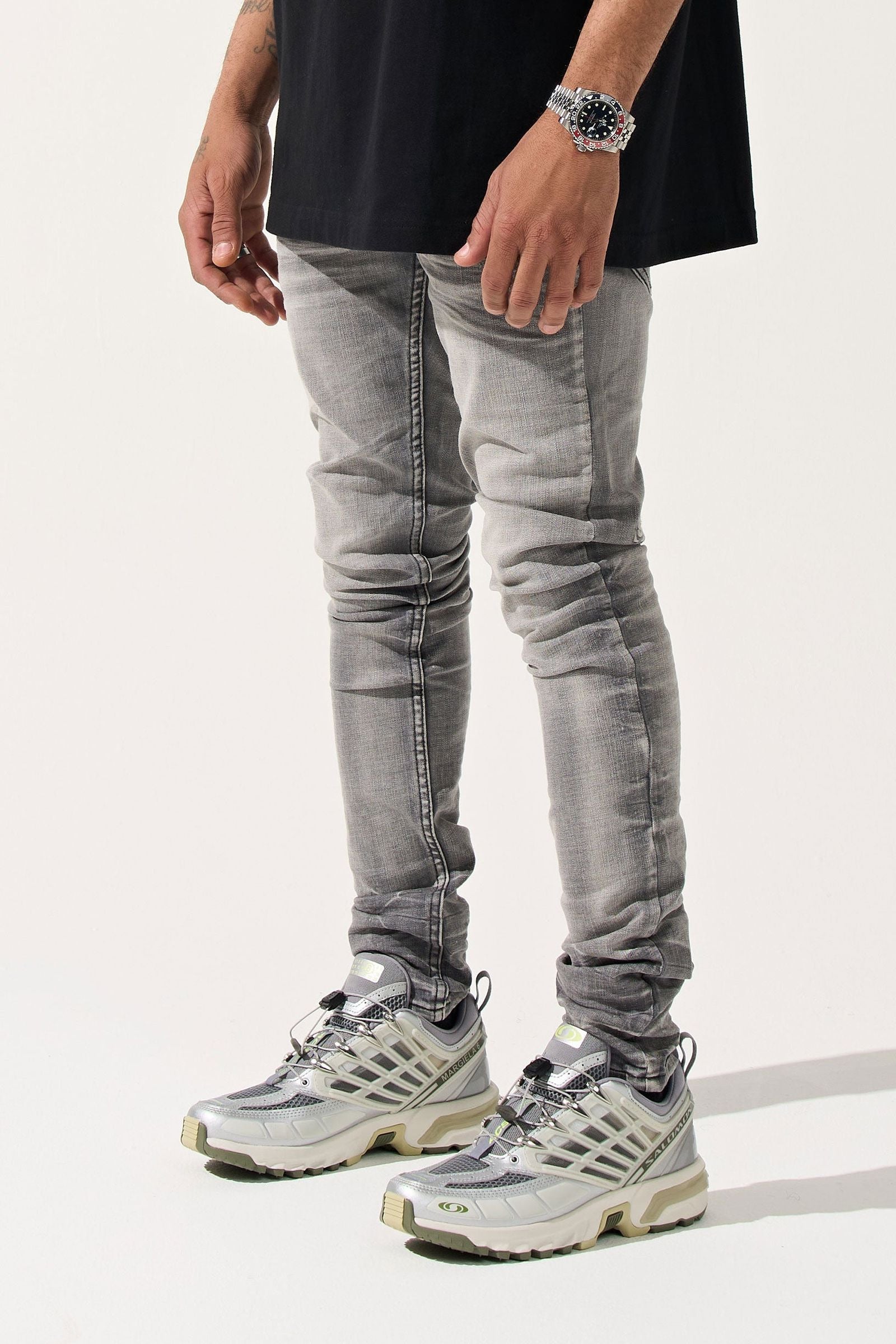 Serenede ''Titan' Jeans - Grey – BLVD