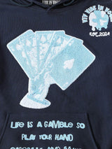 Vibe In Vogue - Winning Moves Stacked Jogging Sets - Navy / Baby Blue - BLVD