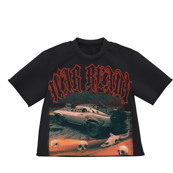 Aks - War Ready Washed T-shirt - Black