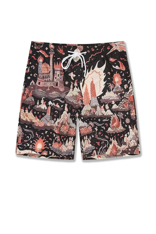 Jordan Craig - Retro - Ibiza Lounge Shorts - Midnight