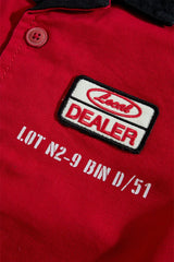 Jordan Craig - Kids The Re-Up Mechanic Shirt & Shorts Set - Red
