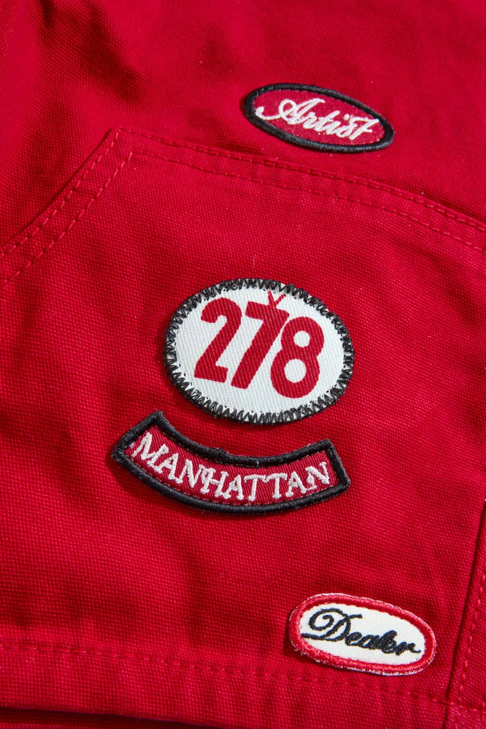 Jordan Craig - Kids The Re-Up Mechanic Shirt & Shorts Set - Red