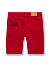 Jordan Craig - Kids The Re-Up Mechanic Shirt & Shorts Set - Red
