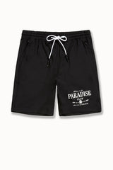 Jordan Craig - Men's Paradise Club S/S Shirt & Shorts Set - Black