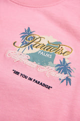 Jordan Craig - Kids Paradise Palms T-Shirt & Shorts Set - Palm Beach