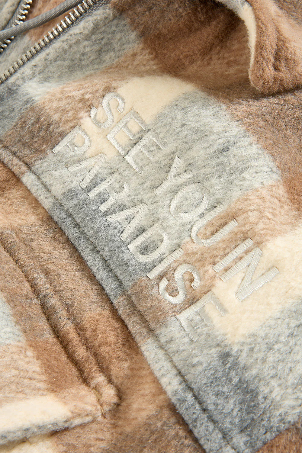 Jordan Craig - SYIP Hooded Flannel Shacket - Khaki Jordan Craig