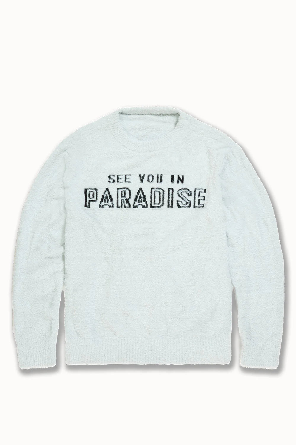 Jordan Craig - See You In Paradise Plush Crewneck Sweater - Grey Jordan Craig