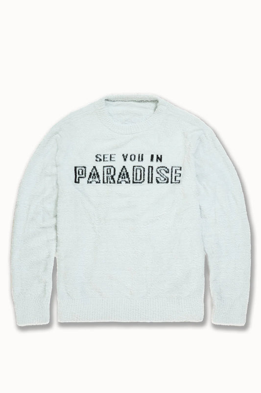 Jordan Craig - See You In Paradise Plush Crewneck Sweater - Grey