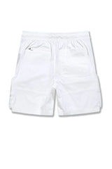 Jordan Craig - Retro - Altitude Cargo Shorts - White Jordan Craig