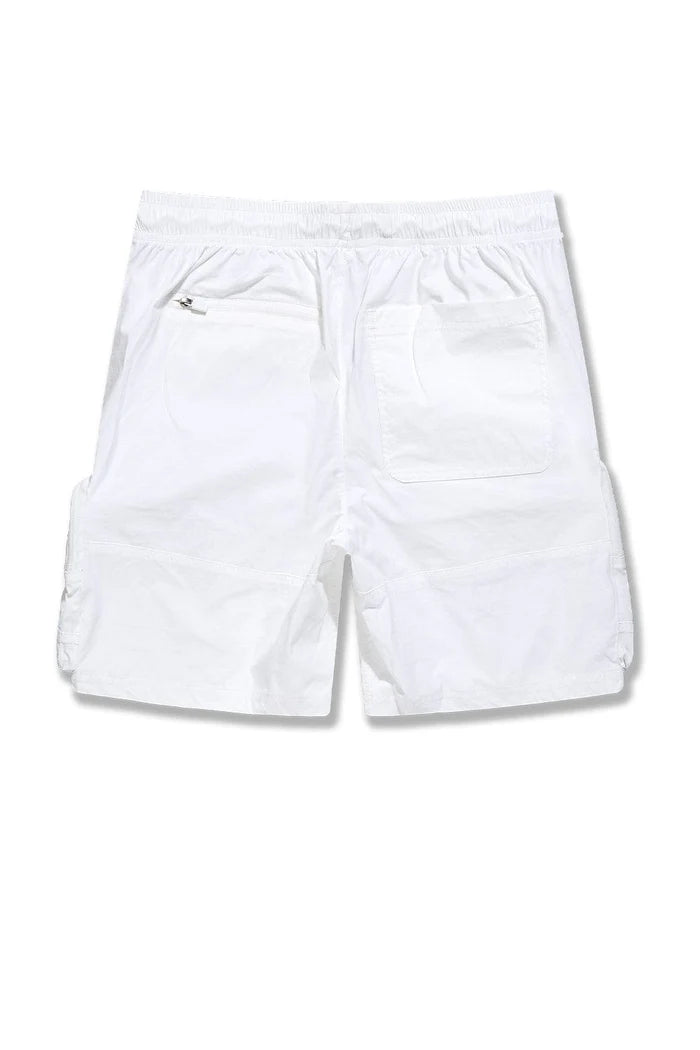 Jordan Craig - Retro - Altitude Cargo Shorts - White Jordan Craig