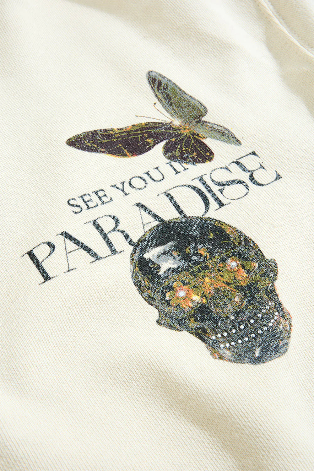 Jordan Craig - Butterfly Effect Zip Up Hoodie - Cream