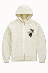 Jordan Craig - Butterfly Effect Zip Up Hoodie - Cream Jordan Craig