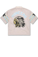 Jordan Craig Men - Pioneer Football Jersey & Mesh Shorts Set (Cream) Jordan Craig