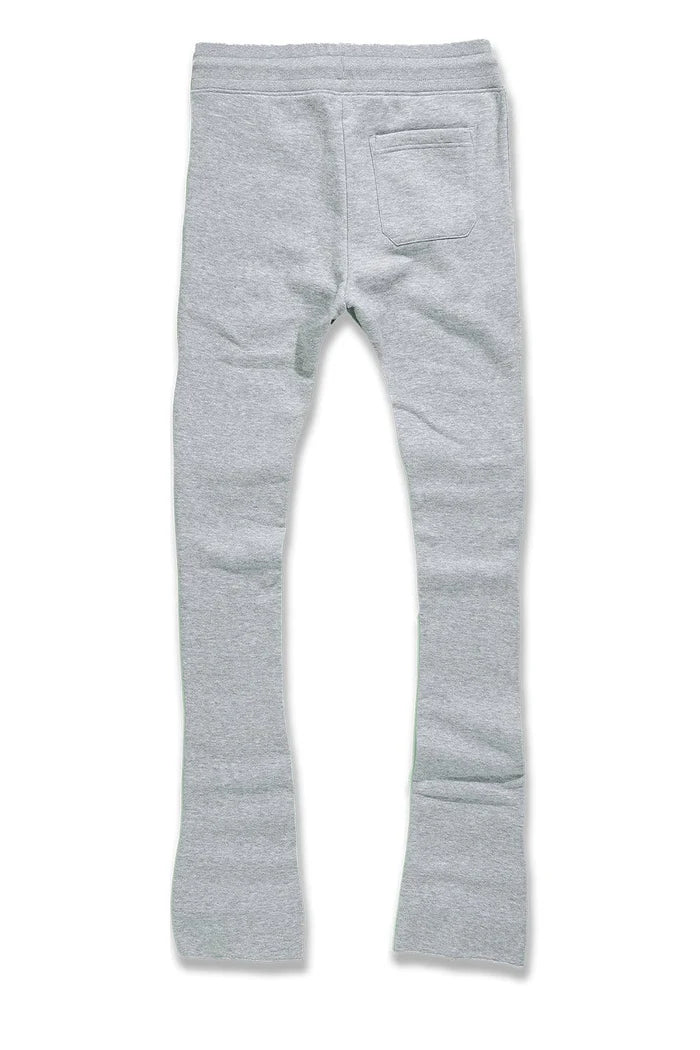 Jordan Craig Uptown Stacked Sweatpants - Heather Grey Jordan Craig