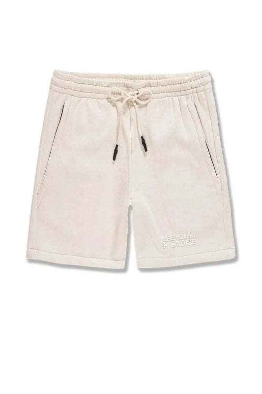 Jordan Craig Kids Paradise Tonal Shorts Set - Bone - BLVD