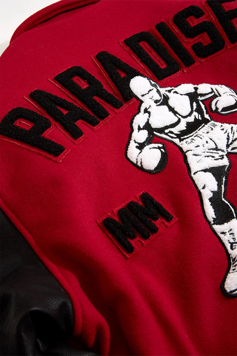 Jordan Craig  Paradise Team Men Varsity Jacket - Red Jordan Craig
