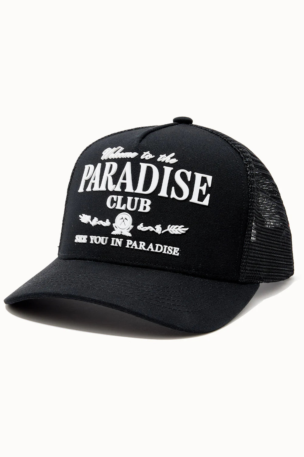 Jordan Craig - Paradise Club Trucker Hat - Black