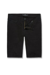 Jordan Craig - OG - Radiant Denim Shorts W Rhinestone - Black