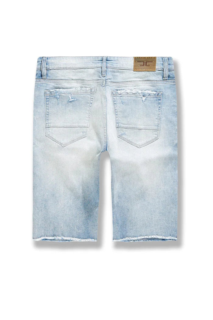 Jordan Craig - Rip And Repair Denim Shorts