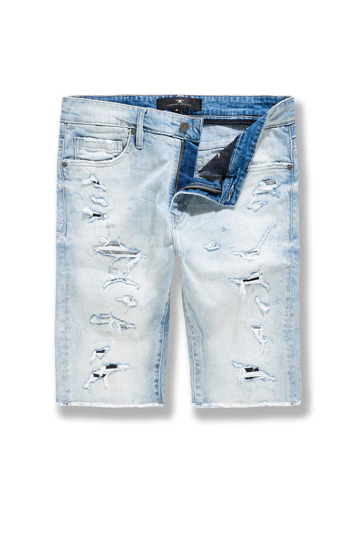 Jordan Craig - Rip And Repair Denim Shorts