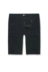 Jordan Craig - Rip And Repair Twill Shorts - Black