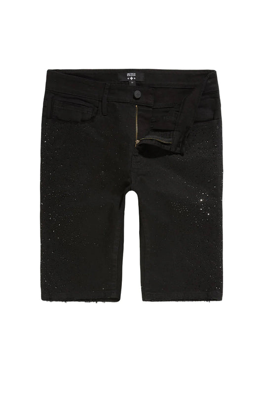 Jordan Craig - Lunar Denim Shorts - Jet Black