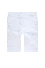 Jordan Craig - Lunar Denim Shorts - White Jordan Craig