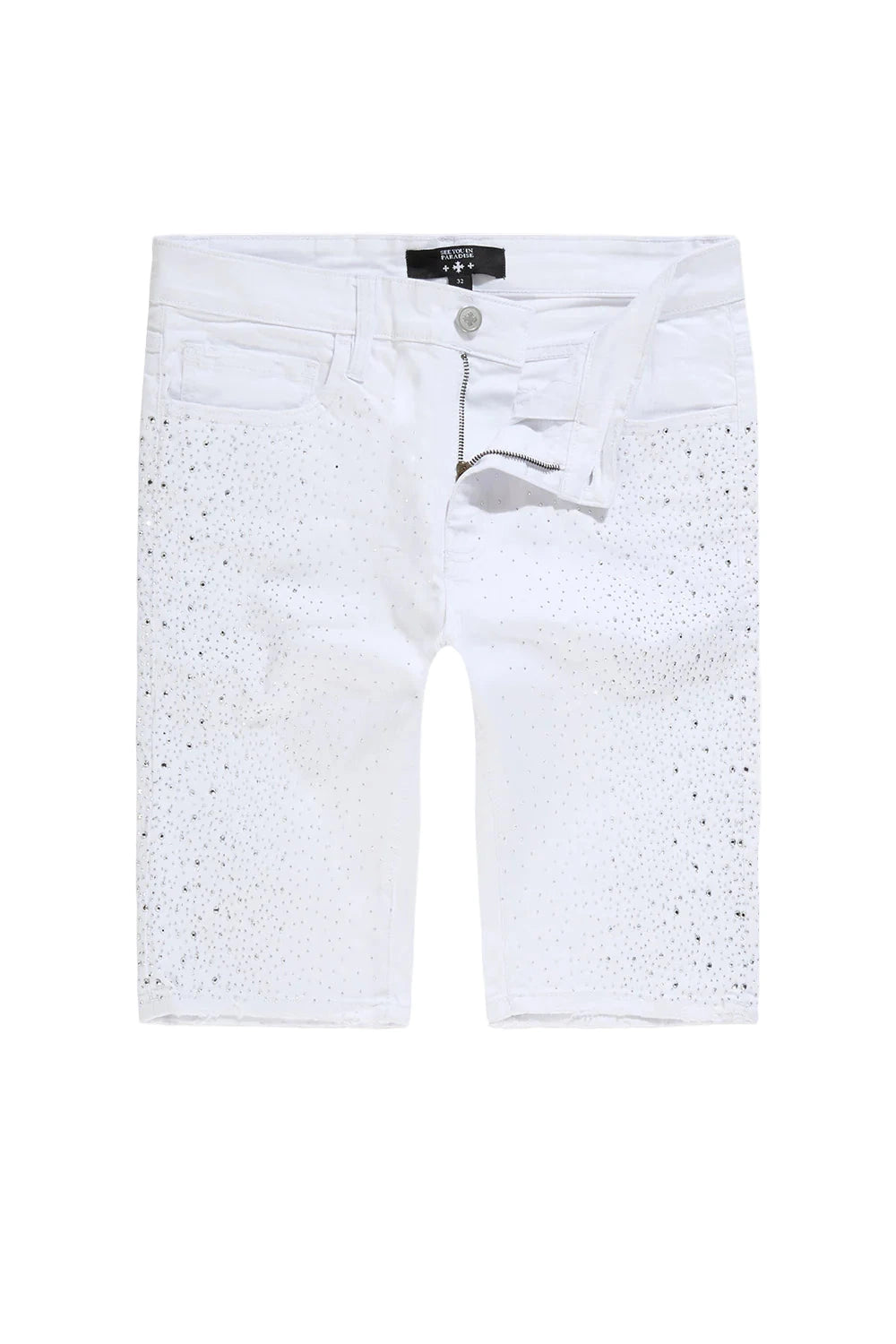Jordan Craig - Lunar Denim Shorts - White Jordan Craig