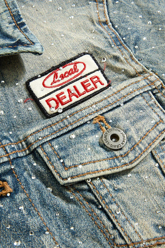 Jordan Craig - Kids Local Dealer Trucker Jacket & Stacked Denim Set - Desert Jordan Craig