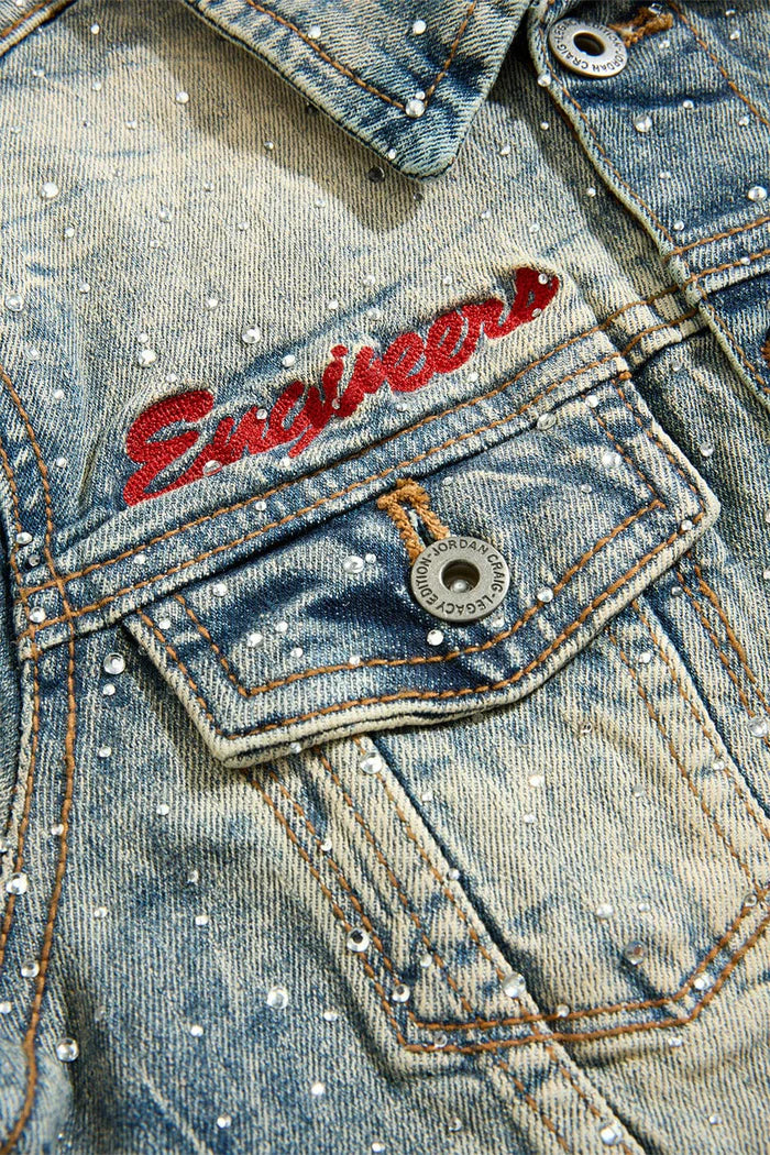 Jordan Craig - Kids Local Dealer Trucker Jacket & Stacked Denim Set - Desert Jordan Craig