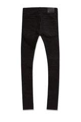 Jordan Craig Martin - Super Skinny Fit -  Rhinestones Magic City Denim - Jet Black