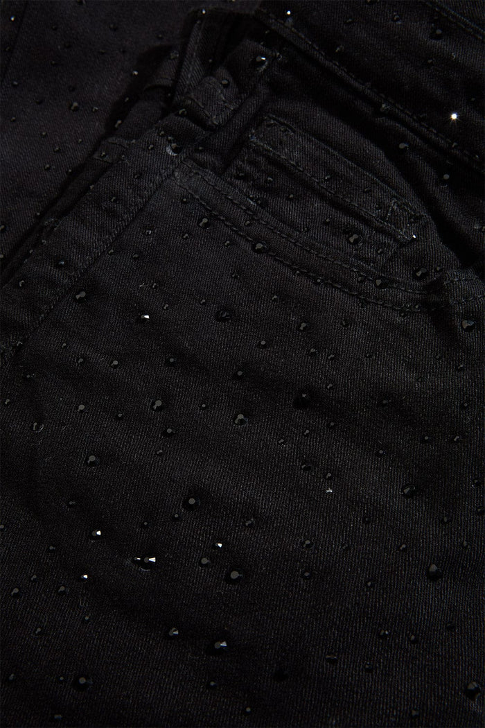 Jordan Craig - Kids Local Dealer Trucker Jacket & Stacked Denim Set - Jet Black