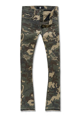 Jordan Craig Martin Stacked - Tribeca Twill Pants (Woodland) Jordan Craig