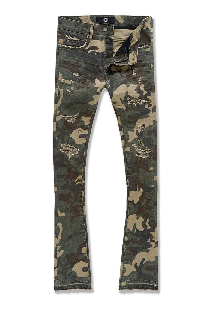 Jordan Craig Martin Stacked - Tribeca Twill Pants (Woodland) Jordan Craig