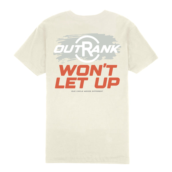 Outrank Won’t Let Up T-shirt - Vintage White